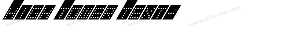 High Tower Text字体转换